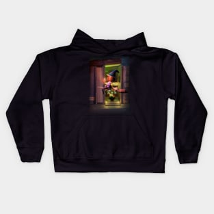 Book nook diorama - magic potion Kids Hoodie